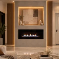 شومینه گازی دیواری